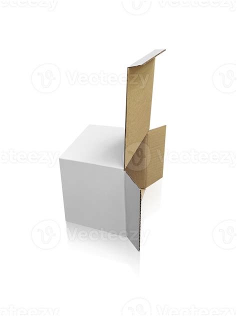 Open Empty Cardboard Box Transparent Background 25217775 PNG