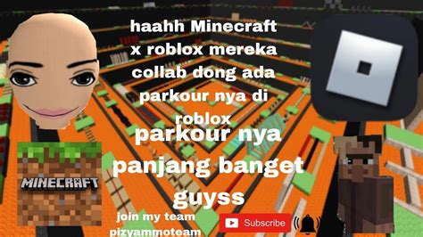 Challenge Ga Boleh Ngetik Ngomong Minecraft X Roblox Parkour Obby