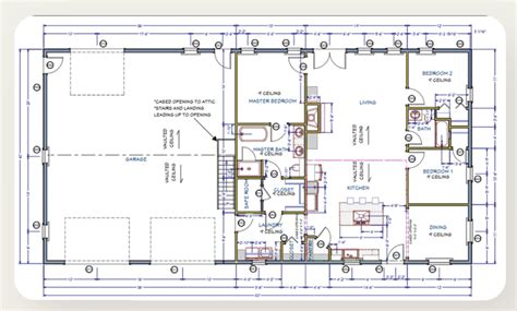 Single-Story Barndominium Floor Plans