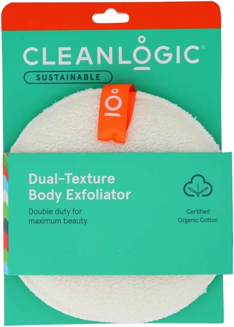 Amazon Clean Logic Dual Texture Body Exfoliator Pack Of 2