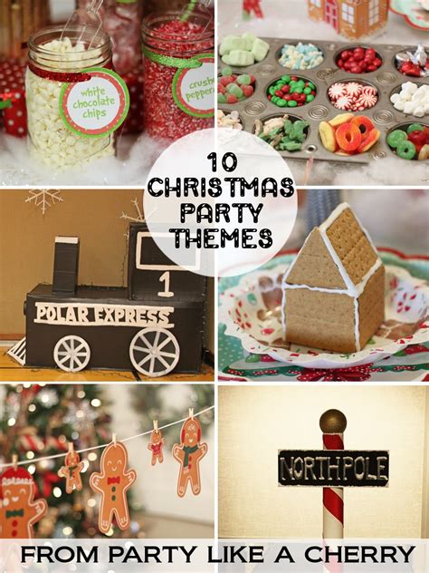 10 Fun Christmas Party Theme Ideas - Party Like a Cherry