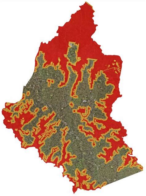 1 Ku Ring Gai Local Government Area High Bushfire Risk Areas Source