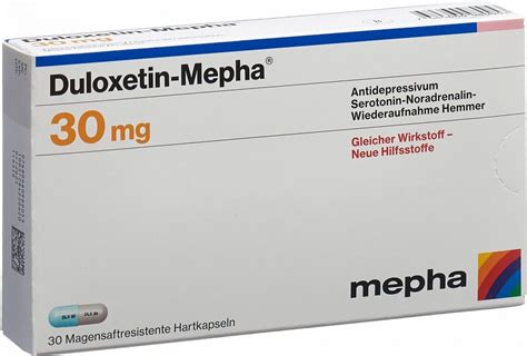 Duloxetin Mepha Kapseln Mg Neu St Ck In Der Adler Apotheke