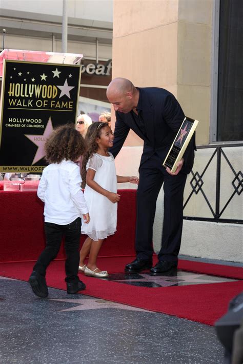 SLOS ANGELES, AUG 26 - Hania Riley Diesel, Vin Diesel, Vincent Diesel 