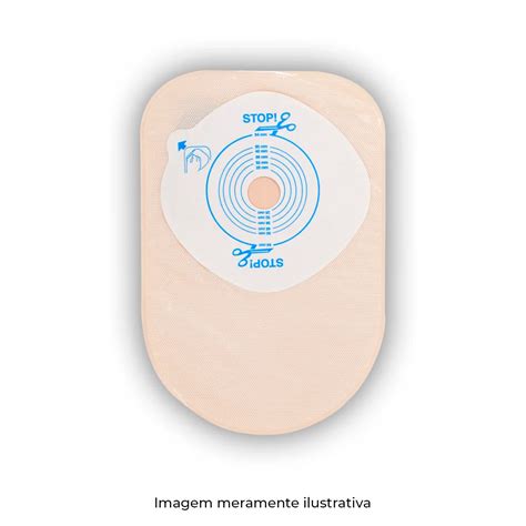 Bolsa de Colostomia Active Life Fechada Recortável Opaca 19 64 mm