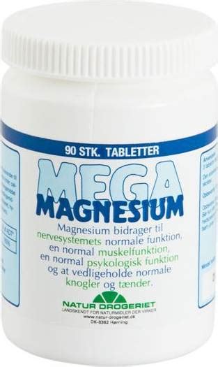 Natur Drogeriet Mega Magnesium Stk Se Priser