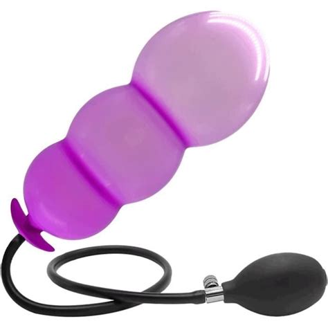 Plugs Anals En Silicone Gonflable Sex Toýs Adjustable Anus Massager