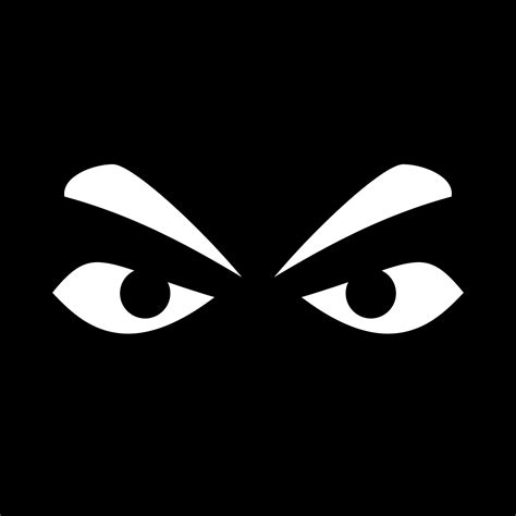 Angry Eyes Vector