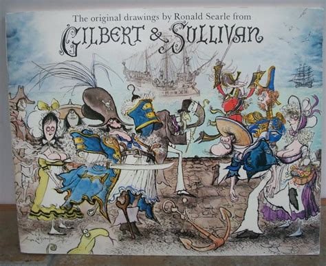 The Original Drawings By Ronald Searle From Gilbert Sullivan