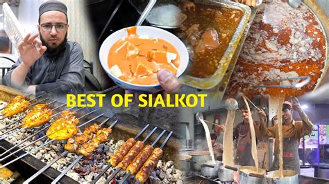 Sialkot Food Compilation Best Street Food In Sialkot Muhabbat Ali