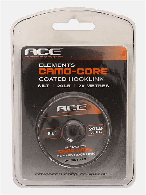 Ace Camo Core Silt 20lb 20mt Terminali Carpfishing Nencini Sport