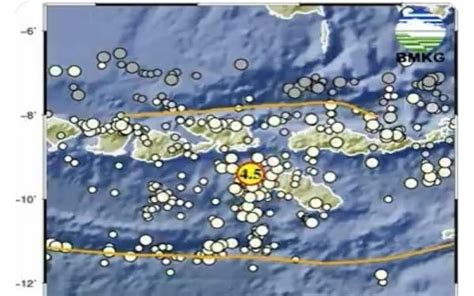 Gempa Bumi Terkini Berkekuatan Magnitudo Guncang Tambolaka Ntt