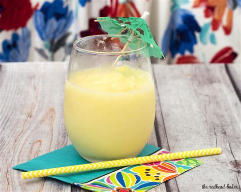 Frozen Pina Colada by The Redhead Baker