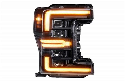 Morimoto Lf A Asm Mor Gen Xb Led Headlights Pair Amber Drl