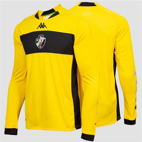 Camisa Vasco Goleiro Ii Kappa Masculina Manga Longa