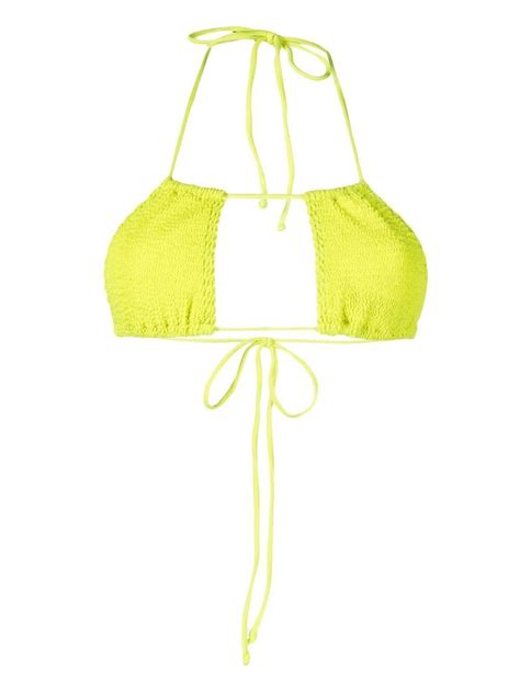 Bond Eye Andy Triangle Eco Bikini Top Editorialist