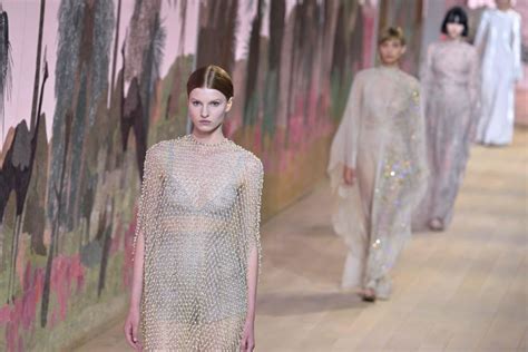 Dior Presents A Neutral Toned Greek Goddess Inspired Couture Collection