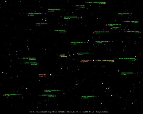 3c 273, The Brightest Quasar, and SDSS J1228, The Hidden Quasar ...