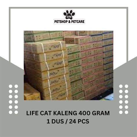 Jual Life Cat Kaleng Dus 24 Pcs 400 Gram Adult Kitten Shopee Indonesia