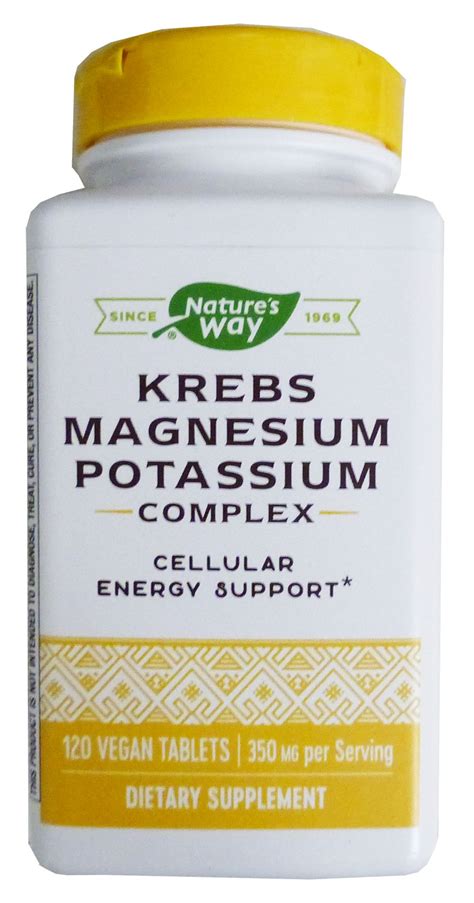 Natures Way Krebs Magnesium Potassium