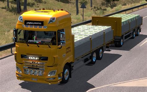 Ets Flatbed Addon For Tandem For Rigid Chassis Pack For All Scs