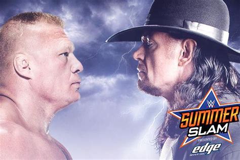 WWE SummerSlam 2015 preview: Undertaker vs. Brock Lesnar - Cageside Seats