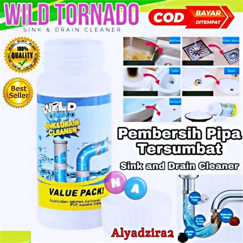 Jual Wild Tornado Original Pembersih Pipa Toilet Dan Wastafel Sink And