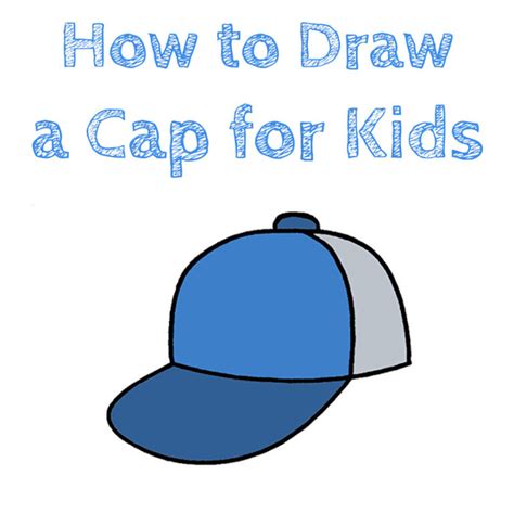 How To Draw A Cap For Kids How To Draw Easy