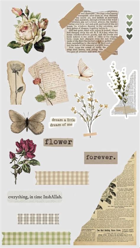 Pin By Isabelle Caroline On Trabalho Sticker Design Vintage Paper