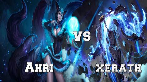 Gameplay Ahri Vs Xerath Youtube