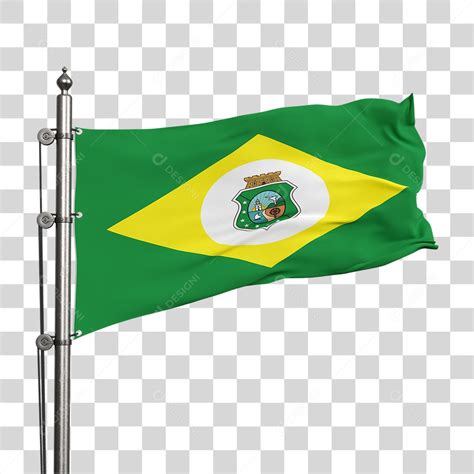 Bandeira do Ceará PNG Transparente download Designi