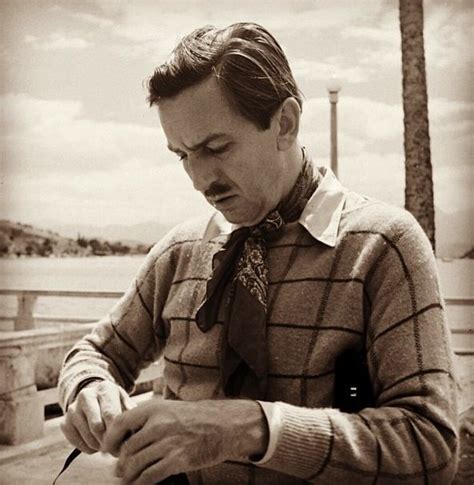 Walt Disney Fixing His Glasses Walt Disney Pictures Walt Disney