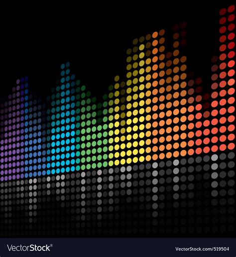 Graphic Equalizer Royalty Free Vector Image Vectorstock