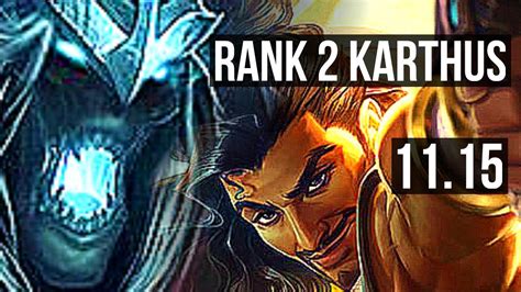 KARTHUS Vs AKSHAN MID Rank 2 Karthus 300 Games BR Challenger