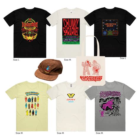 Charitybuzz: Ultimate King Gizzard & the Lizard Wizard Merch Bundle