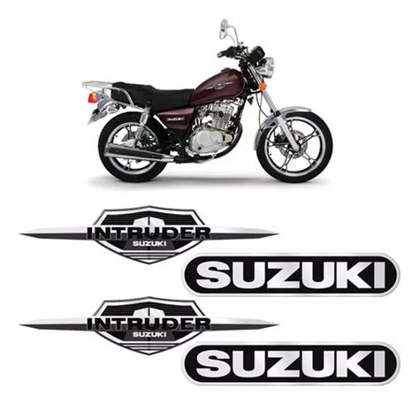 Kit Adesivo Suzuki Intruder 125 Preto Resinado 2012 2016 MercadoLivre