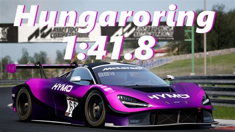 McLaren 720s GT3 Hungaroring E Sports Setup Share Your Car Setups And