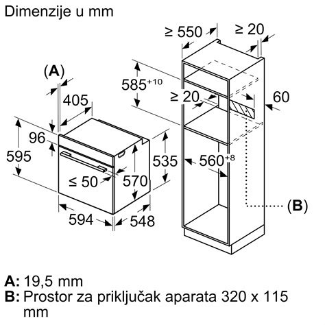 Hbg5370b0 Ugradna Rerna Bosch Rs