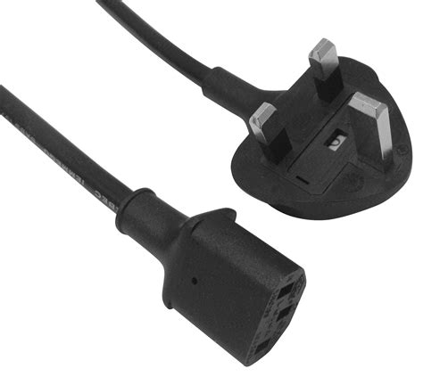 Gw Multicomp Pro Mains Power Cord With A Fuse Mains Plug