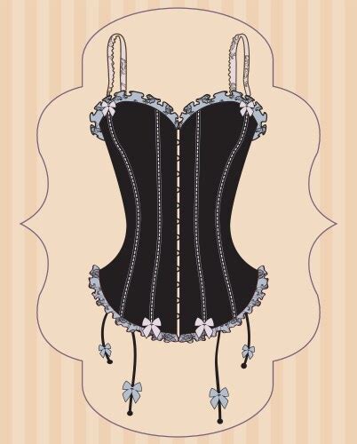 Lingerie Royalty Free Vector Image VectorStock