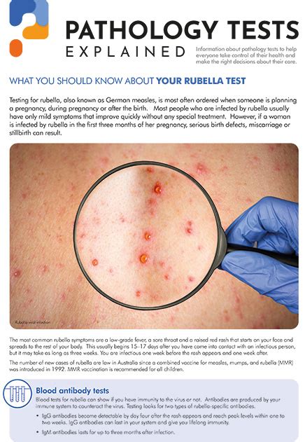 Pathology Tests Explained Patient Information Sheets