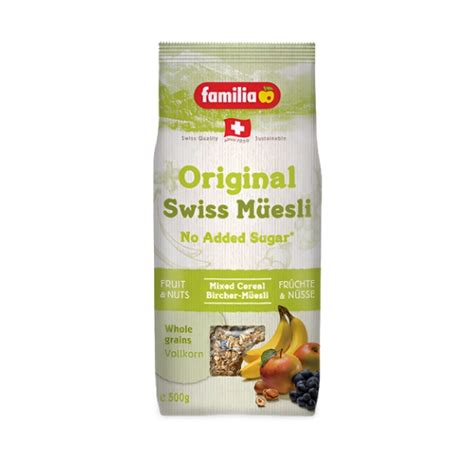 Familia Original Swiss Muesli Cereal 500 G Martking