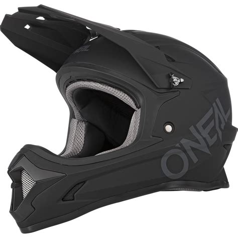 O Neal Enfant Casque Vtt Downhill Sonus Solid Noir Maciag Offroad