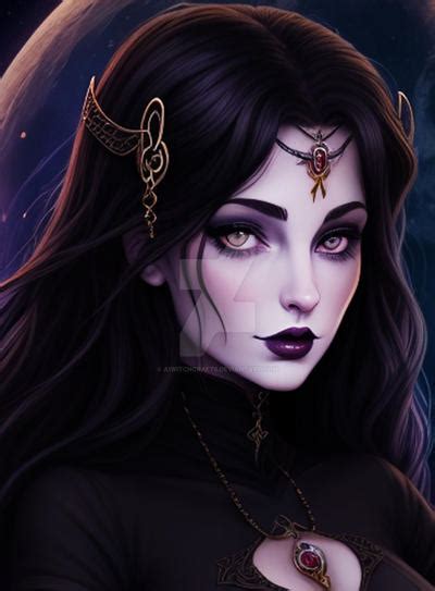 Moon Witch Fantasy Wallpaper By Aiwitchcrafts On Deviantart