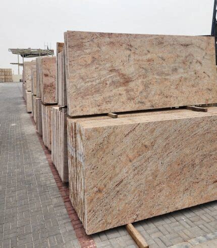 Shiva Gold Granite Cutter Slabs In Affordable Price