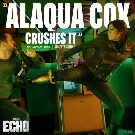 Marvel Studios Echo Alaqua Cox Crushes It Echo Disney Photo