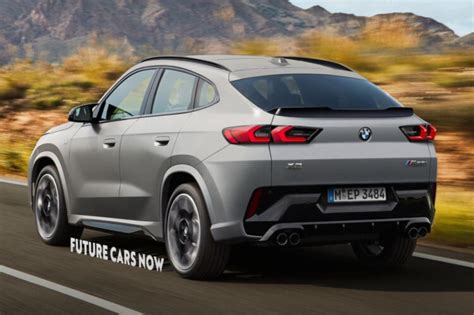 BMW X2 2024 Neues Rendering zeigt SUV Coupé U10 als M35i