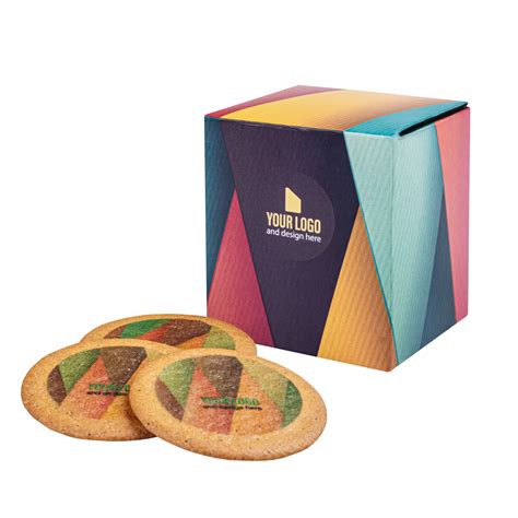 CIASTKA REKLAMOWE LOGO COOKIE BOX 6 SZTUK Slodkie