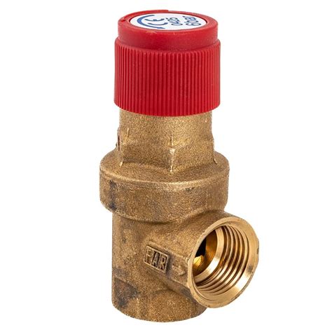 Предохранительный клапан 10 бар НР-ВР 1/2х3/4" FAR — купить FA 2005 ...