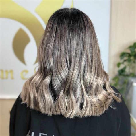 Ash Blonde Highlights On Black Hair